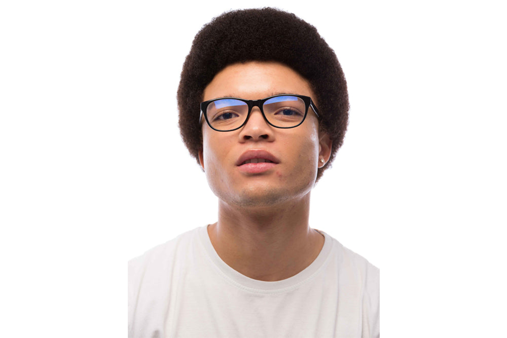 Man Wearing Morris Computer Glasses Prescription