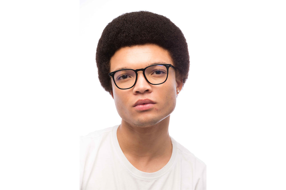 Man Wearing Parker Computer Glasses Prescription