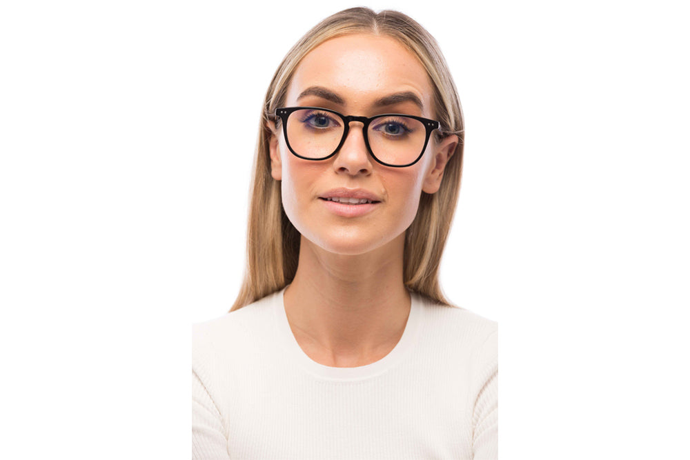 Woman Wearing Parker Computer Glasses Prescription
