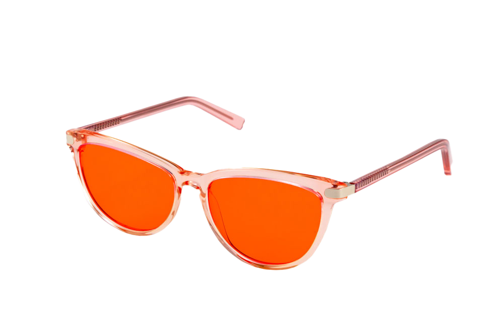 Melissa Blue Light Blocking Glasses Readers Angled View
