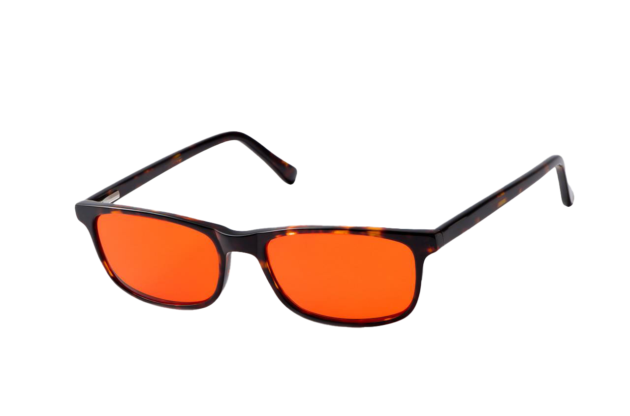 Tortoise Shell Blue Light Blocking Glasses Prescription Angled View