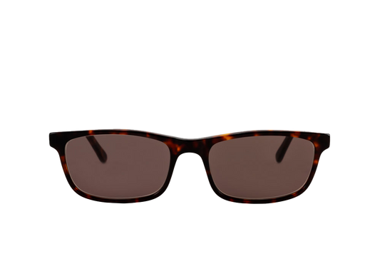Tortoise Shell Sunglasses Prescription (Brown) Front View